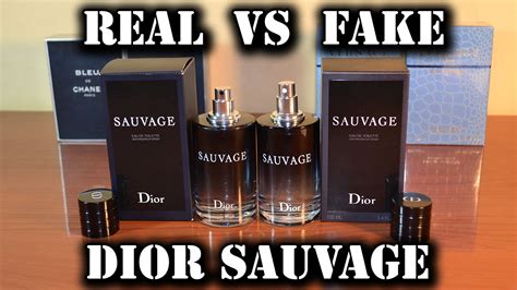 sauvage christian dior fake